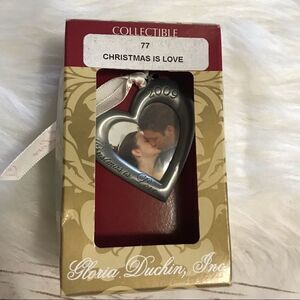 DELETING SOON Christmas is Love Ornament 2009 Holiday tree ornament